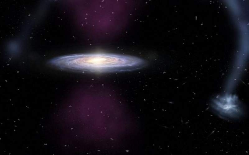 ابرسیاهچاله کهکشان راه شیری نشتی دارد
