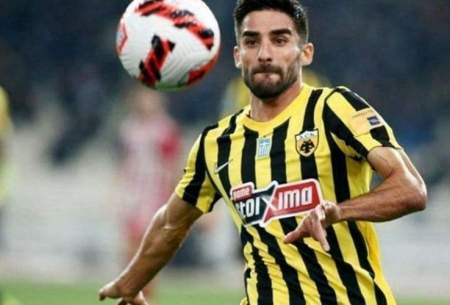 مدافع ایرانی تیم آاِک یونان دچار آسیب‌دیدگی شد