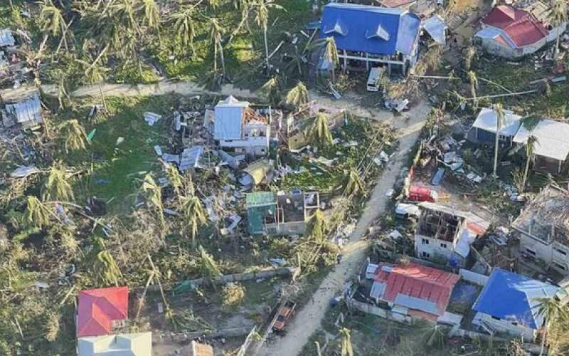 مرگ ۱۸ تن در طوفانِ اخیر فیلیپین