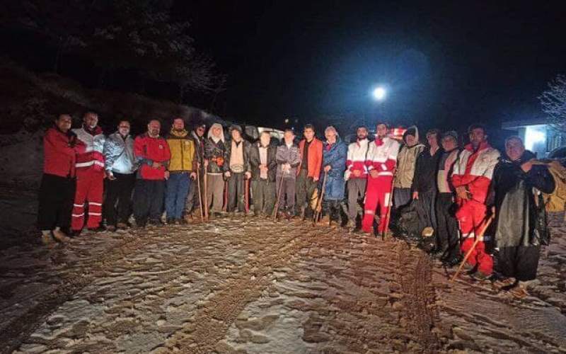 ۲۲ کوهنورد در ارتفاعات شاهو نجات یافتند