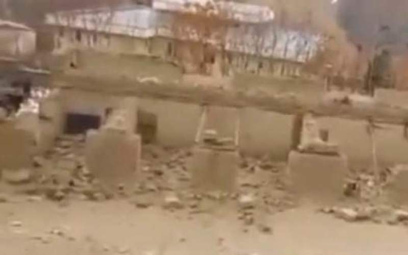 تخریب مدرسه‌ای در پنجشیر توسط طالبان