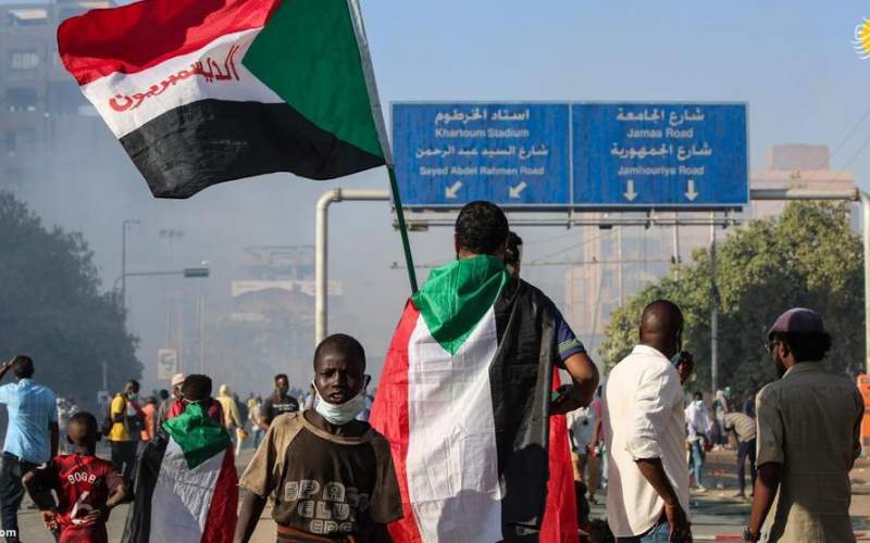 تظاهرات گسترده مردم سودان علیه کودتا