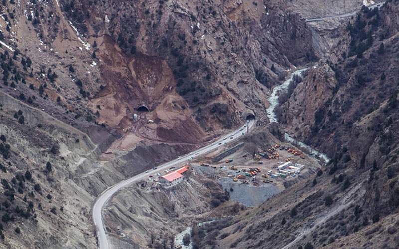 وجود ترک در کوهستان جاده هراز تایید شد