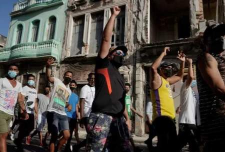 حبس‌های طولانی  برای معترضان کوبایی