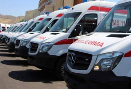 حمله همراهان بیمار به آمبولانس در شیراز