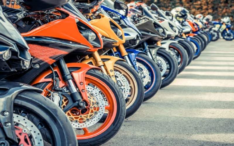قیمت انواع موتورسیکلت در بازار امروز/جدول