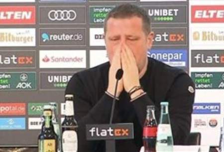 مدیری که با گریه از فوتبال خداحافظی کرد
