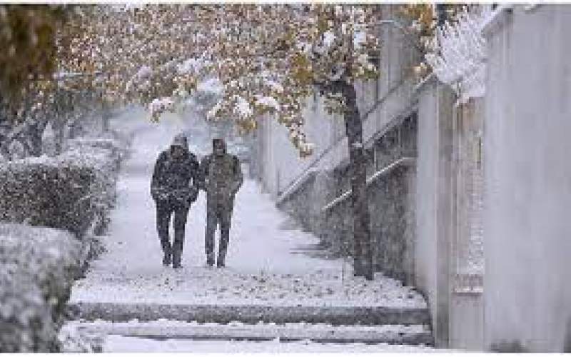 بارش برف و باران در ۶ استان کشور