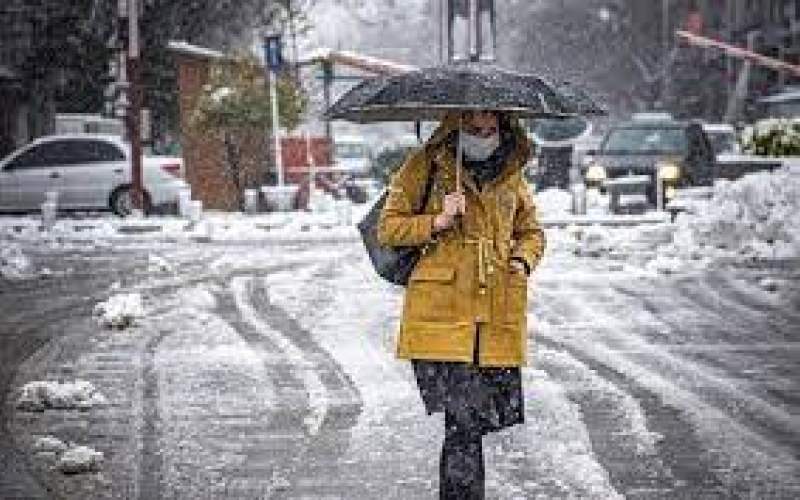 بارش برف و باران در تهران از امشب