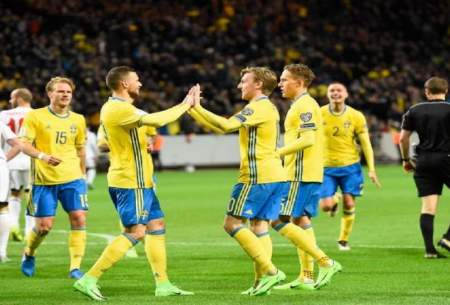 سوئد هم از بازی با روسیه انصراف داد