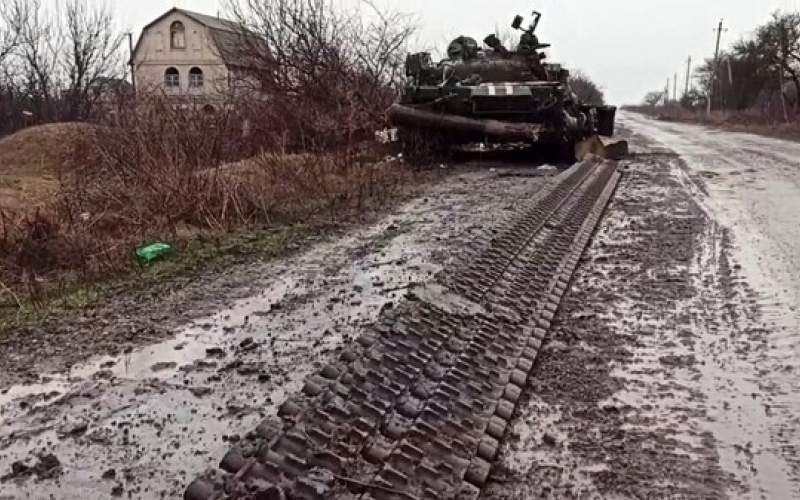 نحوه شکار تانک‌های متجاوز روسی در اوکراین