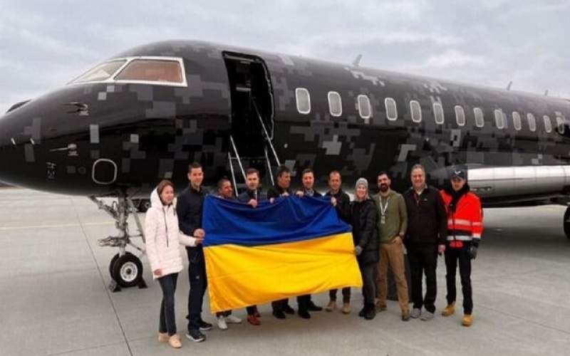 پرچم اوکراین به فضا می‌رود