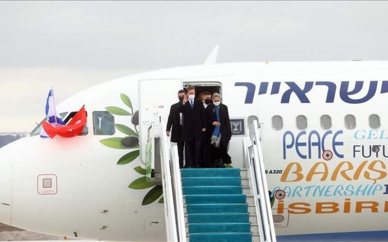 رئیس‌جمهور اسرائیل وارد پایتخت ترکیه شد