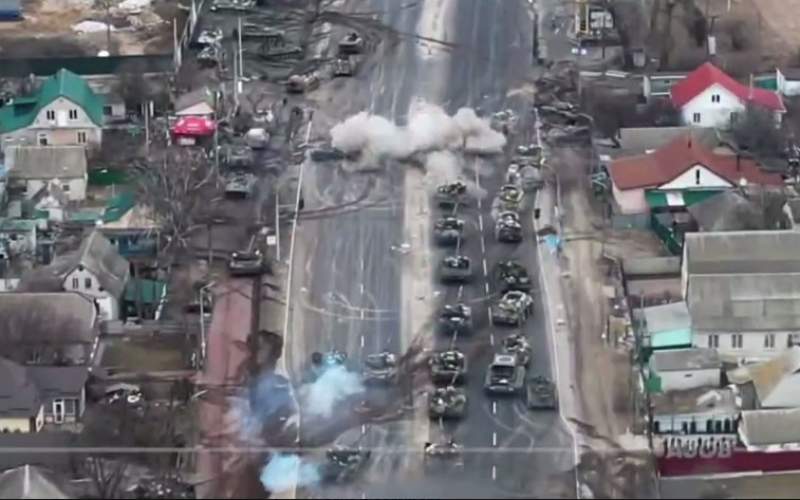 شکار تانک‌های اشغالگران روس در اوکراین