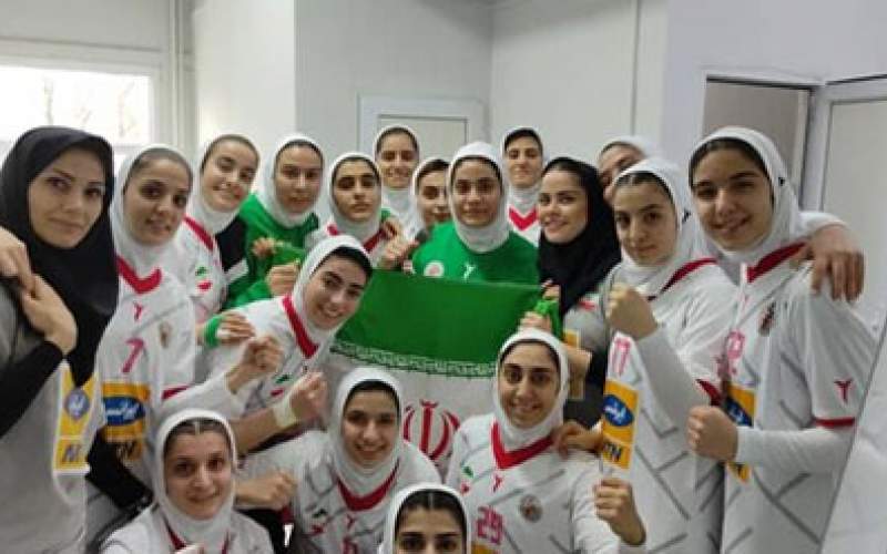 دومین برد دختران هندبال ایران در آسیا