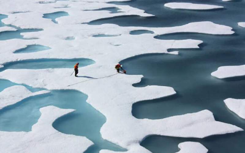 اقیانوس منجمد شمالی خالی از یخ می‌شود