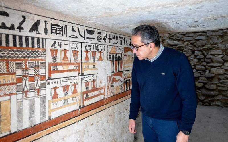 کشف پنج مقبره باستانی در مصر/فیلم