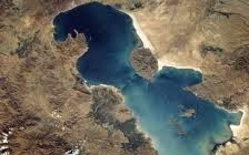 آخرین وضعیت حجم آب دریاچه ارومیه