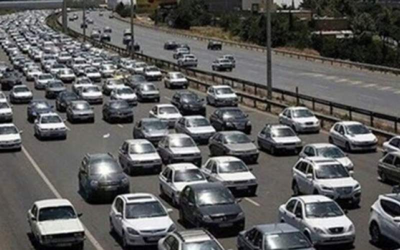 ترافیک سنگین در بسیاری از محورهای اصلی کشور
