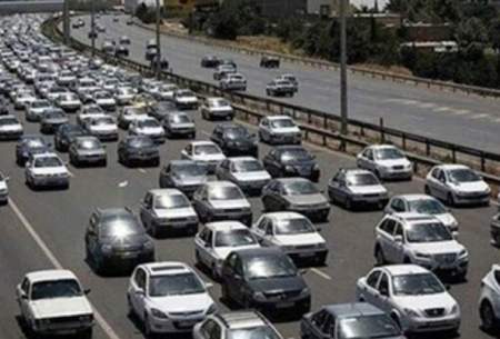 ترافیک سنگین در بسیاری از محورهای اصلی کشور