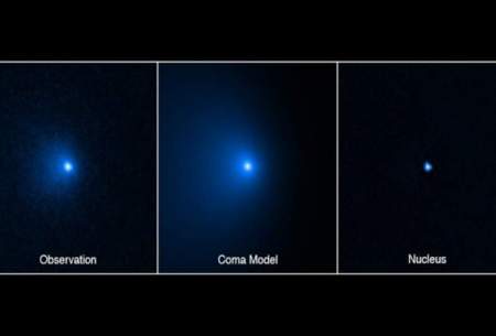 تلسکوپ‌هابل بزرگ‌ترین‌دنباله‌دار‌تاریخ را تایید کرد