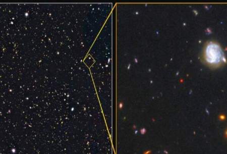 رصد یک ابرسیاهچاله در حال تولد توسط "هابل"