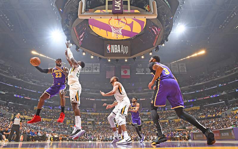 10 حرکت برتر دیدار های امروز مسابقات NBA