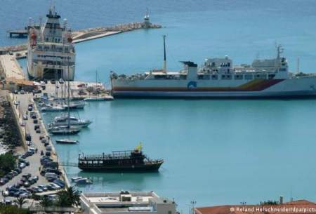 توقیف کشتی روسی در آب‌های یونان