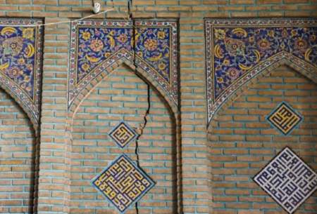 فرونشست به مسجد سید اصفهان رسید