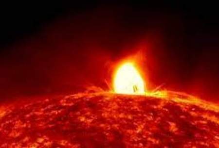 ویدئوی ناسا از فوران شعله‌‌های خورشیدی