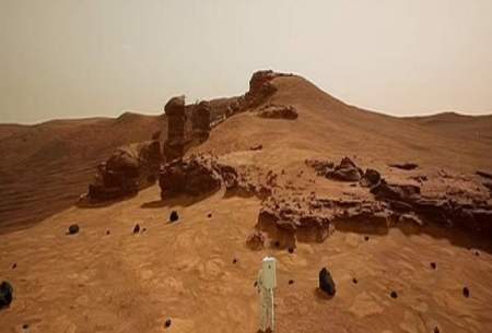 تجربه حضور در مریخ با شبیه‌سازی واقعیت مجازی