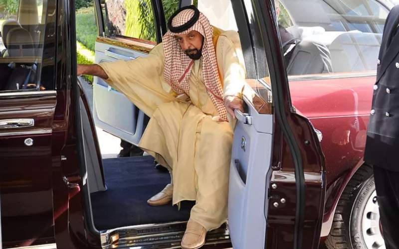 رئیس امارات متحده عربی درگذشت