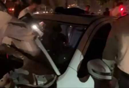 اولین تصاویر از حادثه هولناک در تهران /فیلم