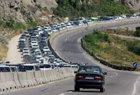 اعلام محدودیت‌های ترافیکی جاده‌ها در آخرهفته
