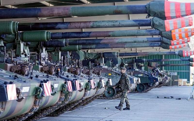 مسیر ارسال تجهیزات نظامی به اوکراین