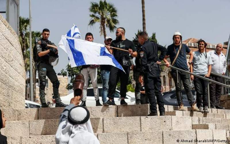 درگیری فلسطینیان و اسرائیلی‌‌ها در کوه معبد