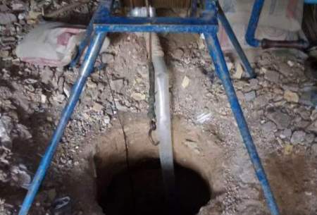 یک کارگر چاه‌کن از عمق ۴متری نجات یافت
