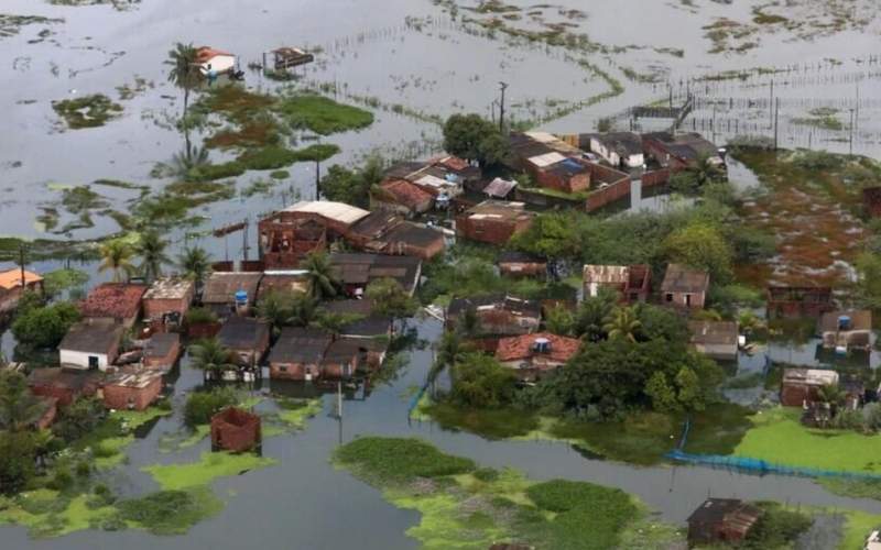 شمار قربانیان طوفان برزیل به ۱۰۰ نفر رسید