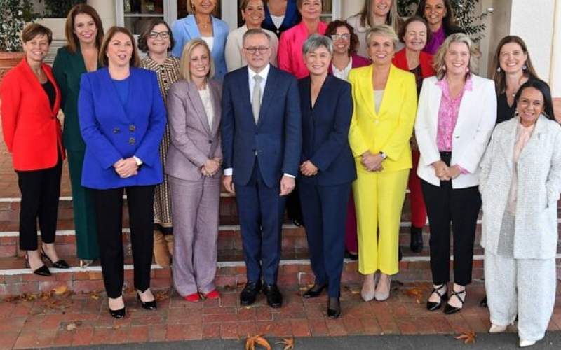 دولت جدید استرالیا با ۱۳ وزیر زن