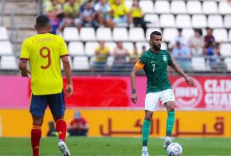 استارت عربستان برای جام جهانی با شکست برابر کلمبیا