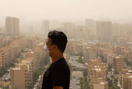 خیزش گرد و خاک در تهران، البرز و ۱۰ استان دیگر