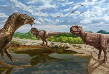 کشف یک فسیل دایناسور۹۸میلیون ساله در مصر