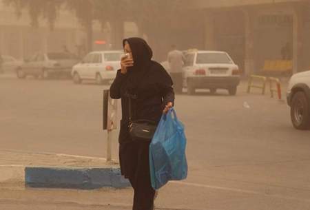 گرد و غبار جنوب تا شمال ایران را فرامی‌گیرد