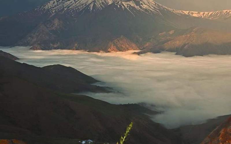 زیباترین تصویر از قله دماوند
