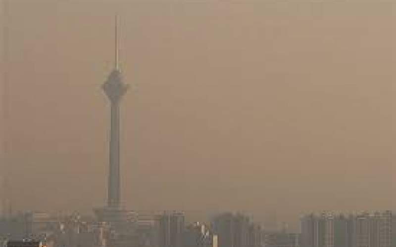 فوران ذرات معلق هوای تهران به وقت نیمه شب