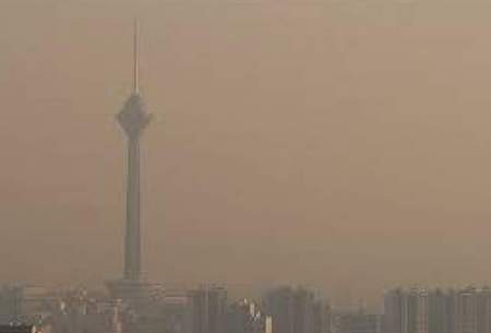 فوران ذرات معلق هوای تهران به وقت نیمه شب