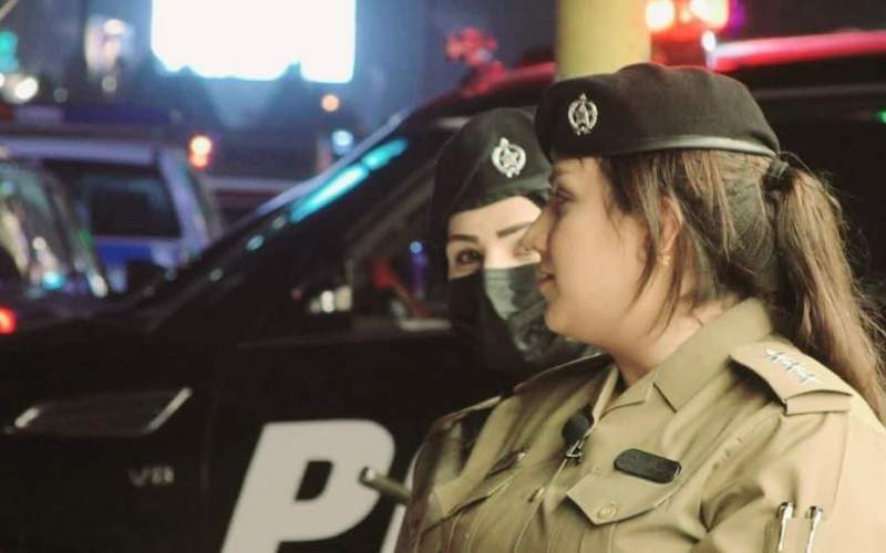تصاویری از نیروهای پلیس زن در بغداد