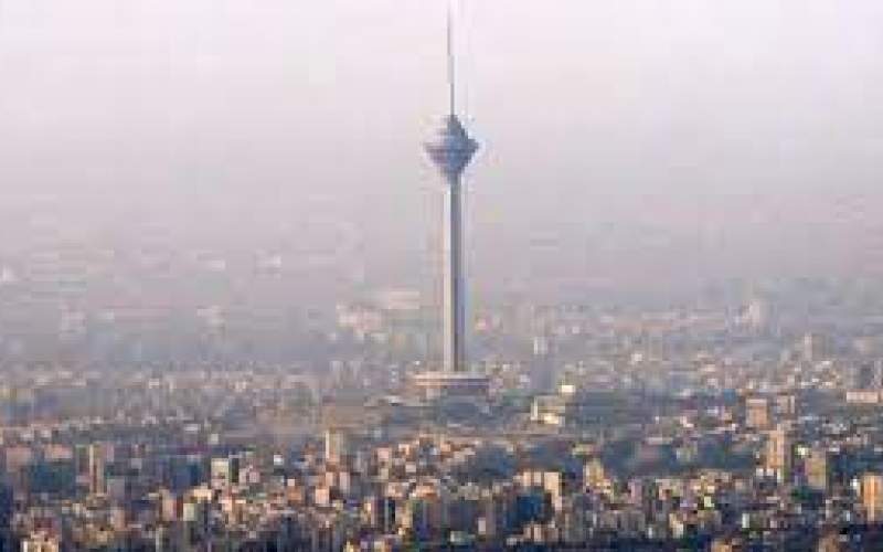 تداوم آلودگی هوای تهران روی شاخص ۱۲۰