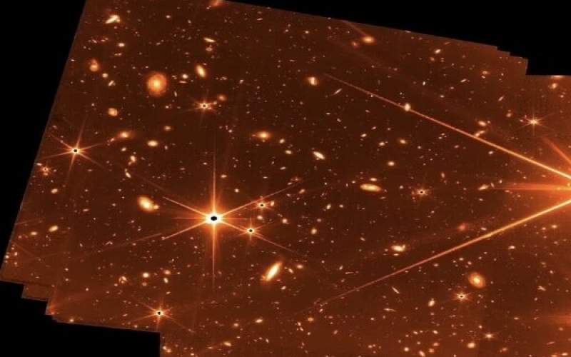 انتشار تصویر خارق العاده جیمز وب از کهکشان