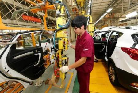 پرواز دسته جمعی سهام خودروسازی در چین